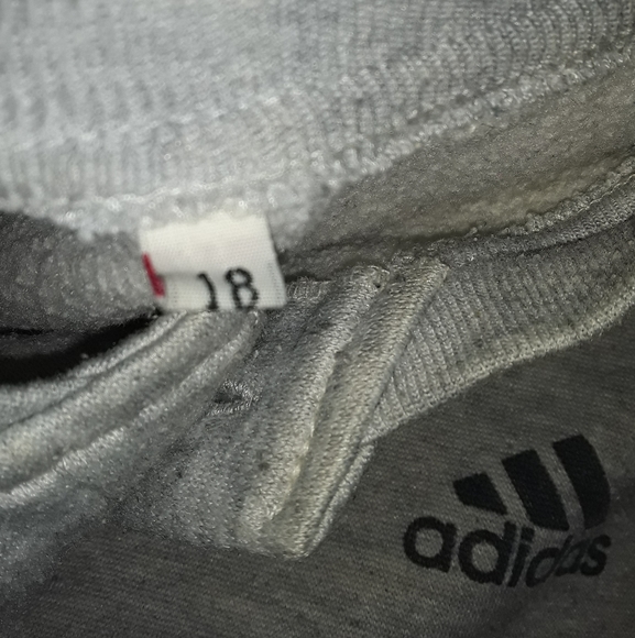 Adidas Button-Up Crewneck Sweater - Picture 6 of 7
